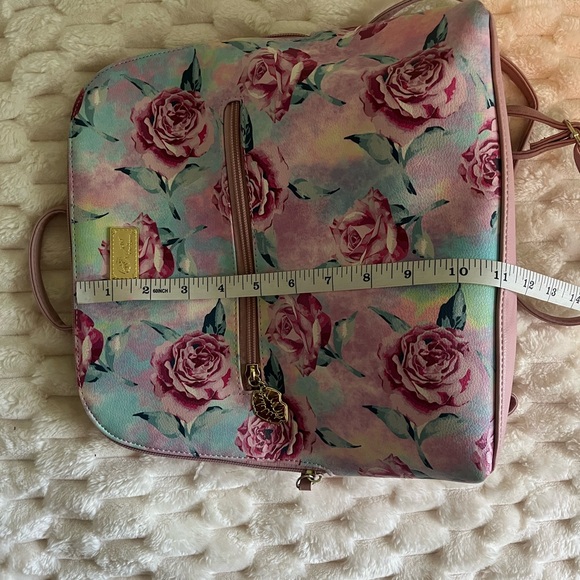 Floral Pink Backpack by Betsey Johnson - Picture 3 of 13